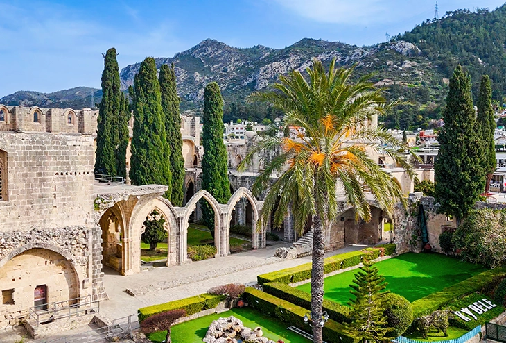 Bellapais cloister walk